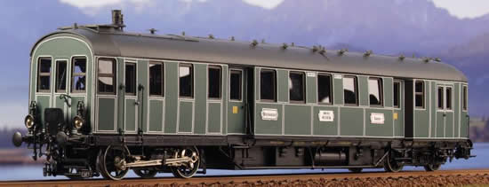 Micro Metakit 08201H - K.Bay.Sts.B Bavarian State Railroad MCCI Steam Powered Railcar